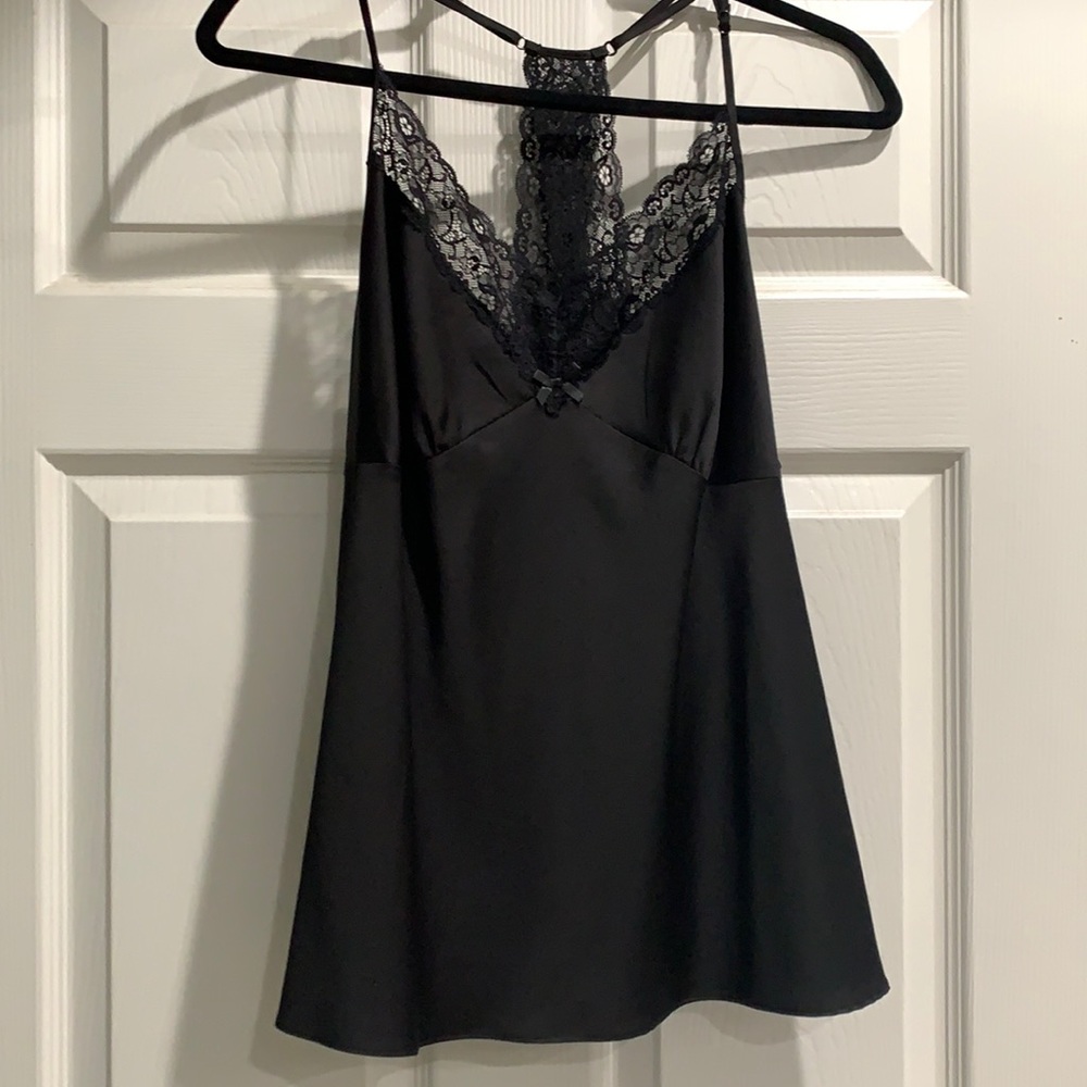 BLACK LACE CAMI NWT
